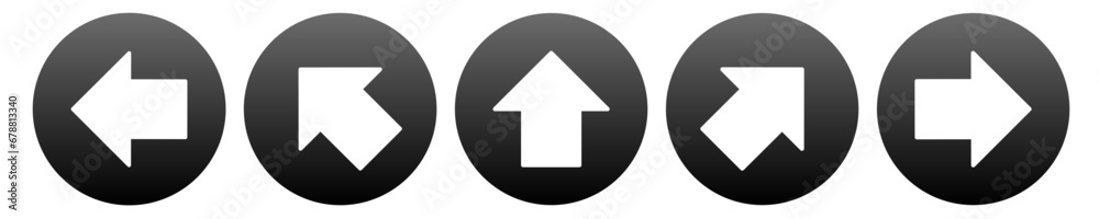 transparent arrow icon for enter and exit way with black gradient colors transparent arrow icon for enter and exit way with black gradient colors