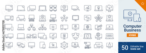 Computer icons Pixel perfect. Network, media, setup, ....