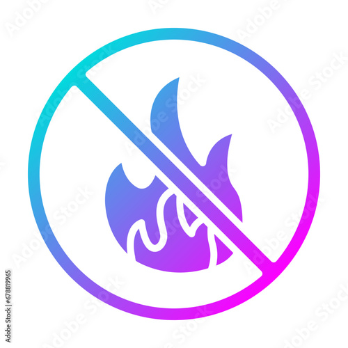 No Fire Icon