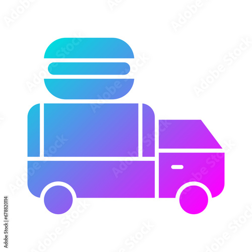 Mobile Bakery Icon