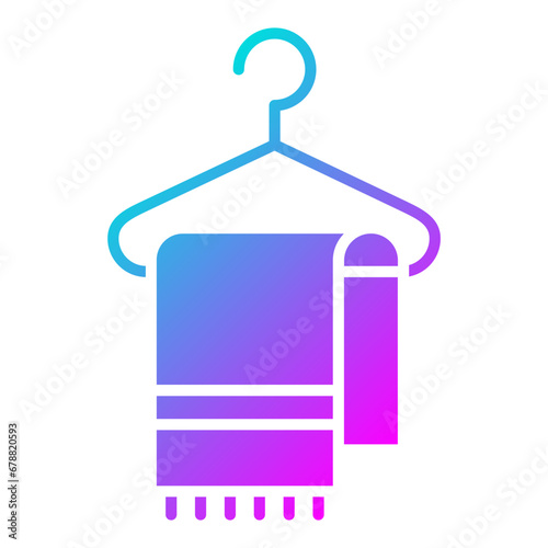 Bath Towel Icon