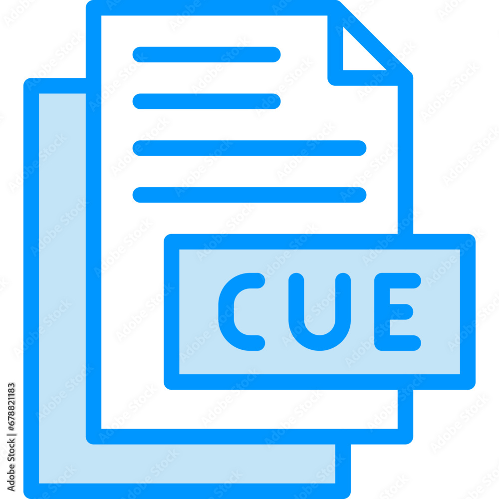 Cue vector line icon .svg Cue vector line icon .svg