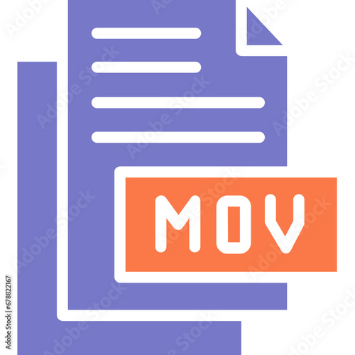 Mov vector line icon .svg