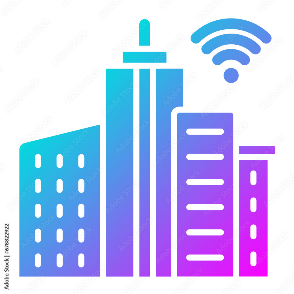 Smart City Icon Smart City Icon
