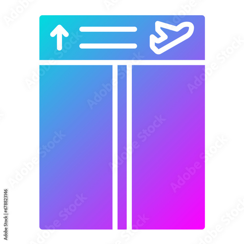 Boarding Gate Icon