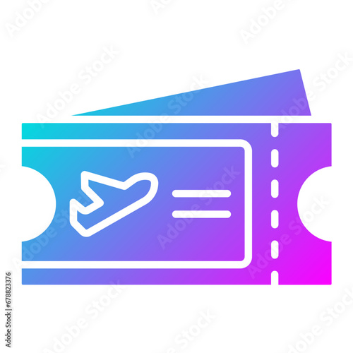 Flight Ticket Icon