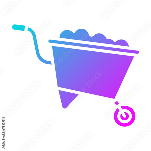 Wheelbarrow Icon