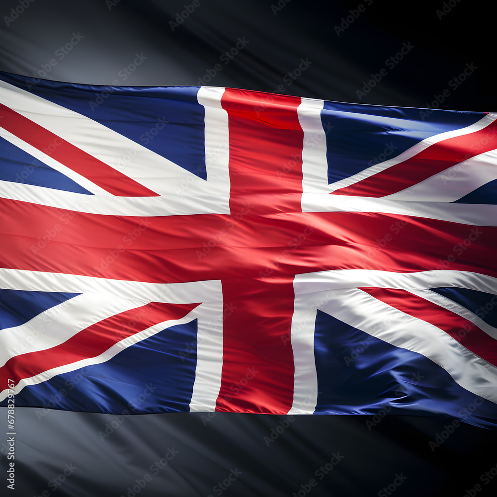 Fototapeta premium Flag of U.K., country flag, British Flag