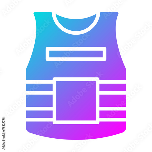 Bullet Proof Vest Icon