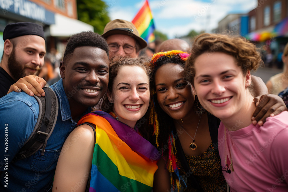 Community Unity: A Diverse Group of People Coming Together in a Community Event Community Unity: A Diverse Group of People Coming Together in a Community Event