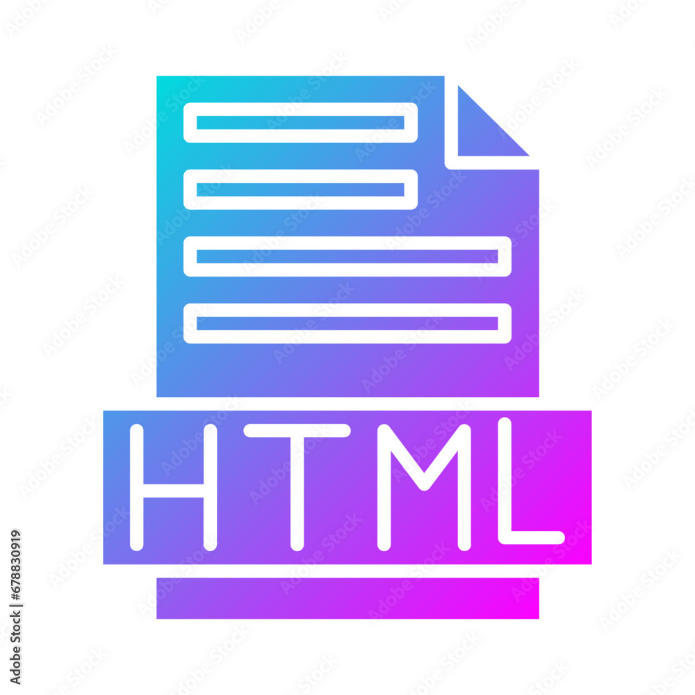 HTML File Icon HTML File Icon