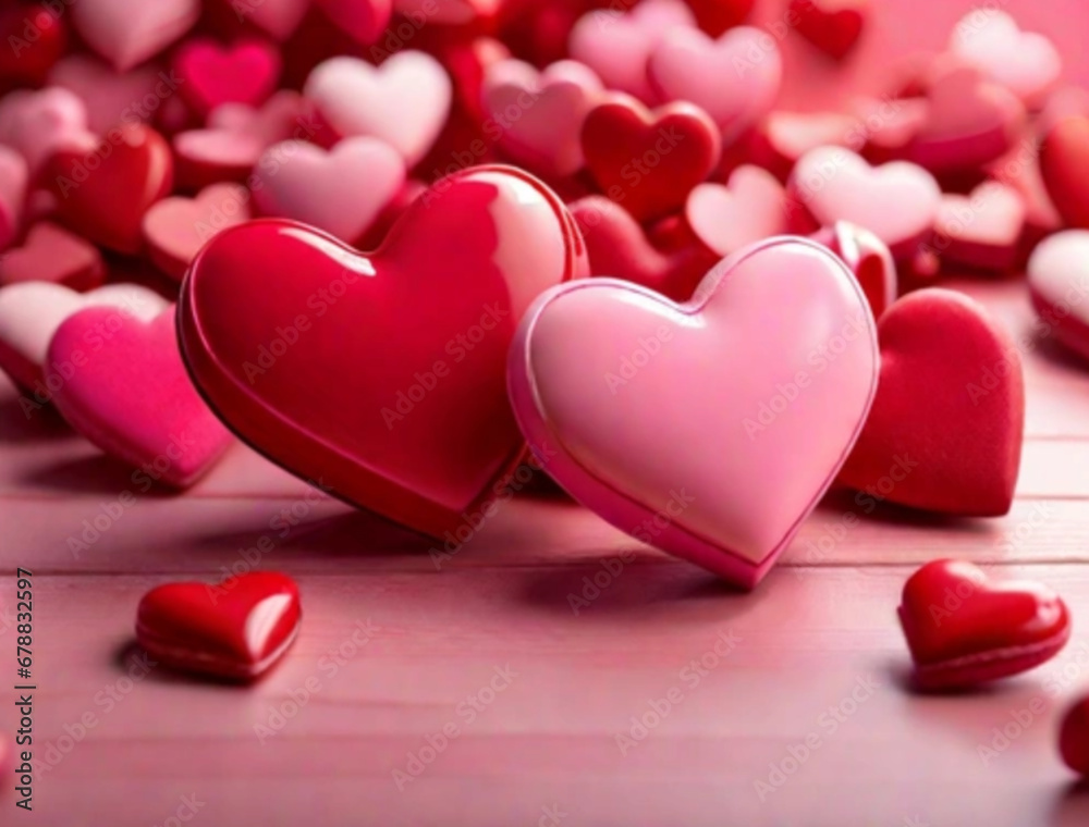 Valentine's Day, tender hearts