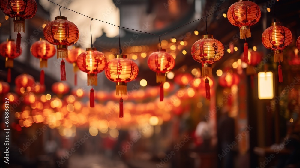 Chinese Lunar New Year Celebration in Chinatown
