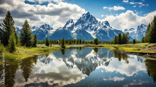 Grand Teton National Park in Wyoming, United States of America