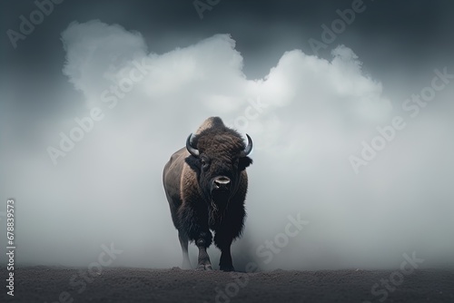 A majestic bison. Great for photos of wildlife, national parks, nature, conservation, great plains and more. 