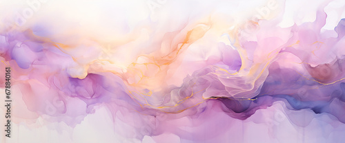 Líquido abstracto fondo - Alcohol ink tinta, fluido, - Oro elegante, blanco, morado, dorado, púrpura