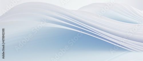 Blue abstract waves, modern smooth design, seamless photo