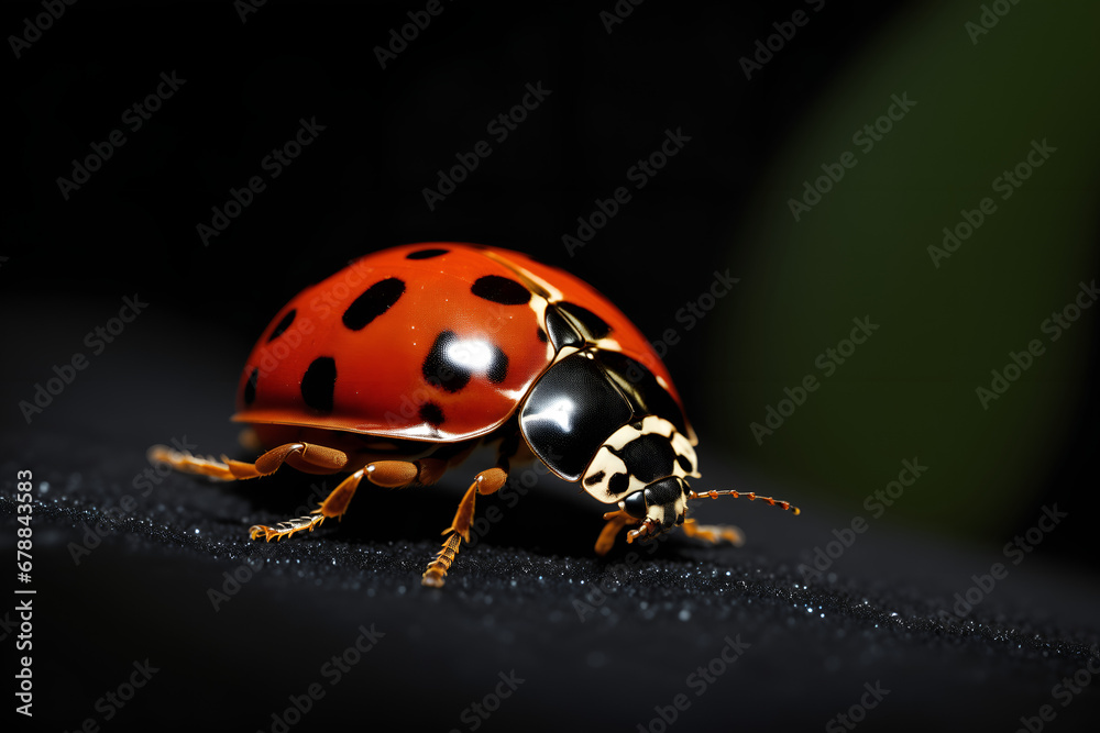Ladybug in the forest Ladybug in the forest