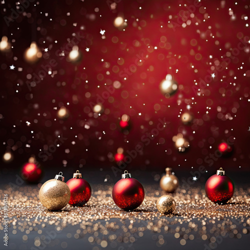 Obraz na płótnie Christmas Background Social Media Background w salonie