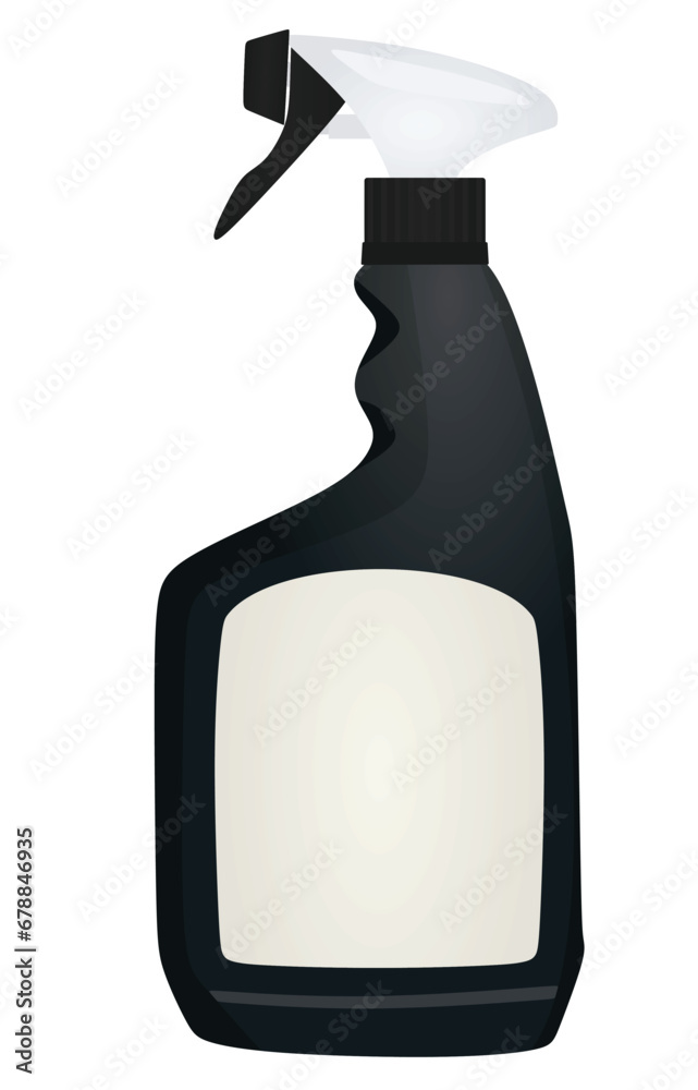 Spray bottle with sprayer. vector Spray bottle with sprayer. vector