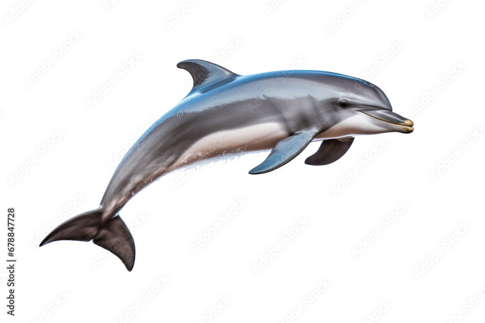 A dolphin jumping isolated on transparent background. A dolphin jumping isolated on transparent background.
