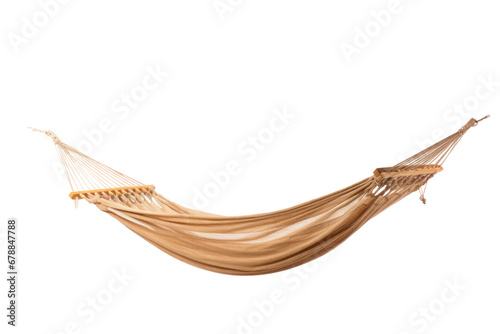 A hammock isolated on a transparent background. photo