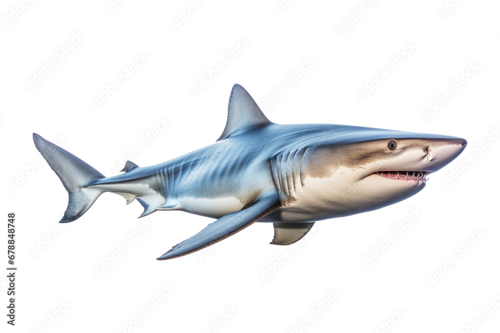 A Shark isolated on a transparent background. A Shark isolated on a transparent background.