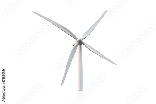 wind turbine isolated on a transparent background.