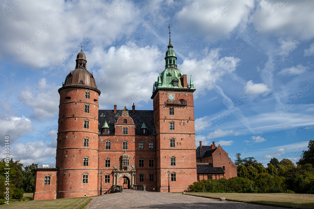 Obraz premium Valloe Castle on the Island of Sealand