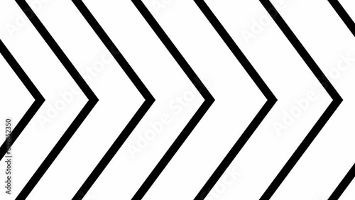 Array of arrows gliding rightside, effectuating video transition