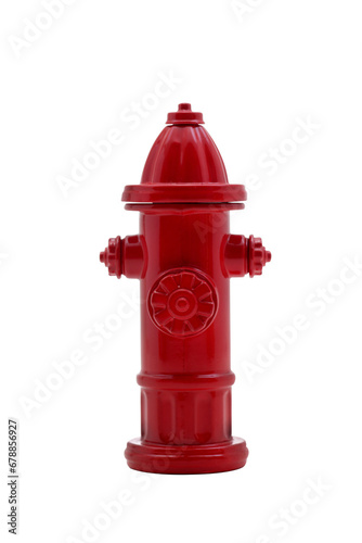 Wallpaper Mural red fire hydrant in various poses on cropped background Torontodigital.ca