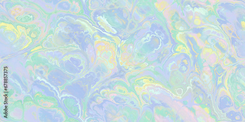 soft pastel green blue multicolored marbleized seamless tile