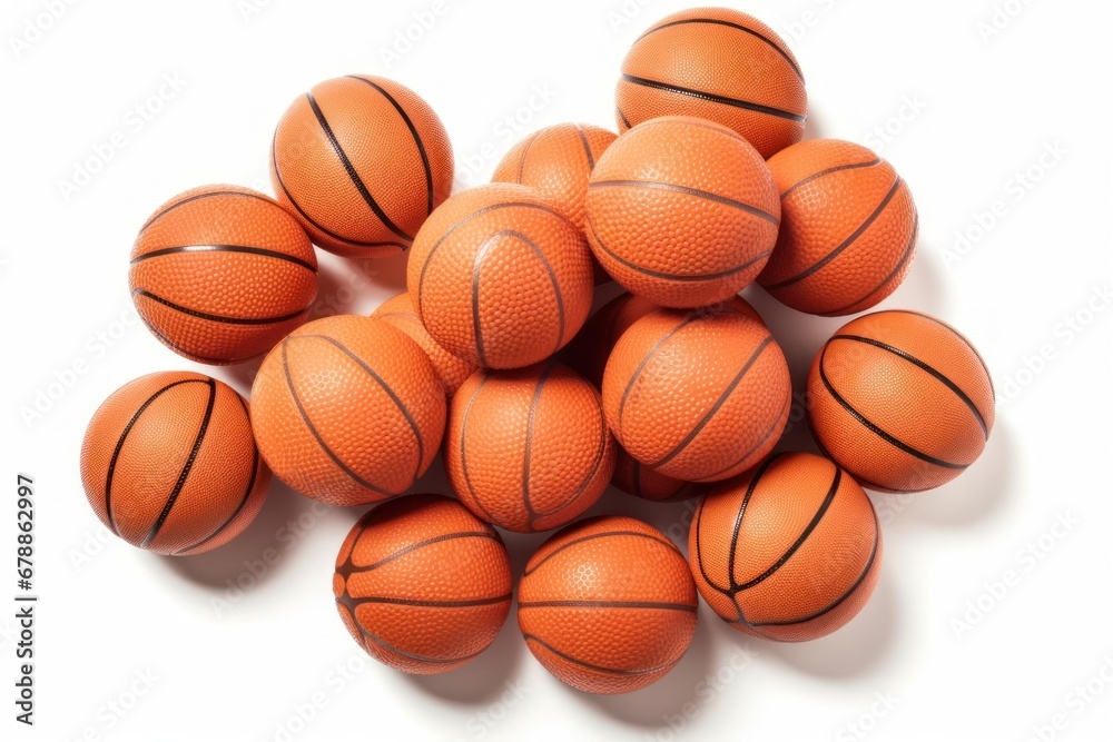 Heap of Basketball Delight Generative AI Heap of Basketball Delight Generative AI