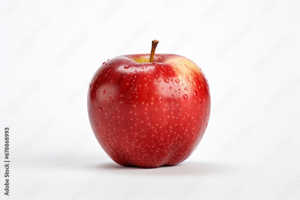Fresh and juicy red apple isolated on white background healthy and delicious fruit concept photo Fresh and juicy red apple isolated on white background healthy and delicious fruit concept photo