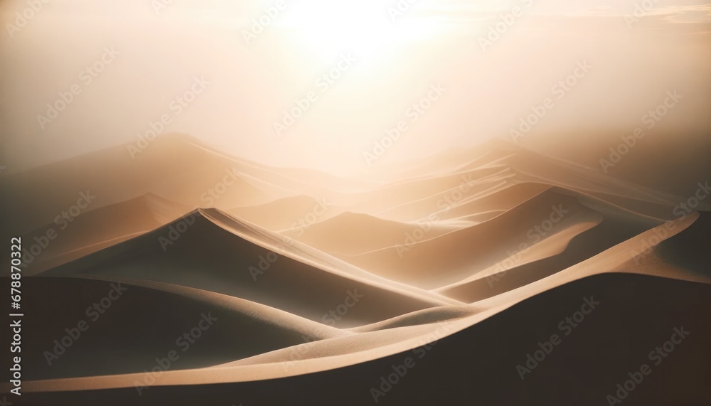 Golden Hour in the Desert