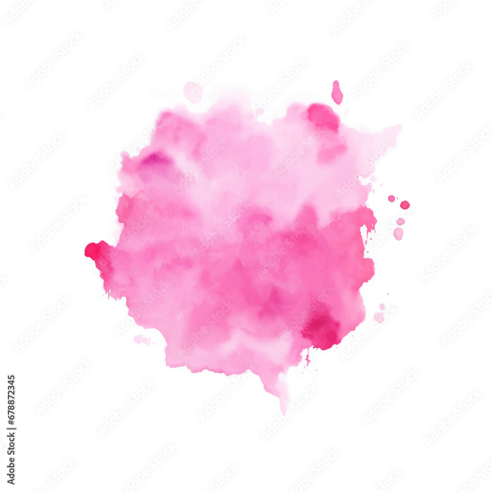 pink paint splashes