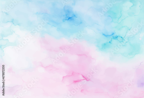 Watercolor hand painted background, Abstract watercolor background with space, Abstract colorful background