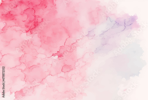 pink background, Pink watercolor banner