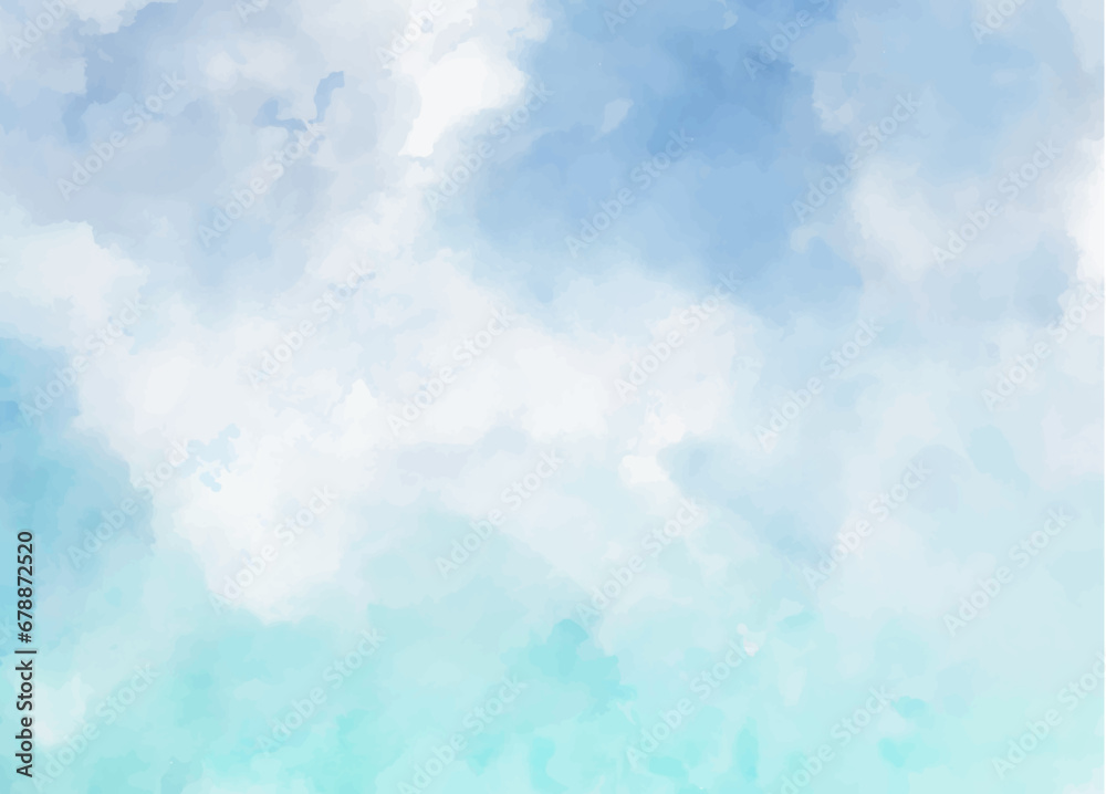 Watercolor Background, blue background