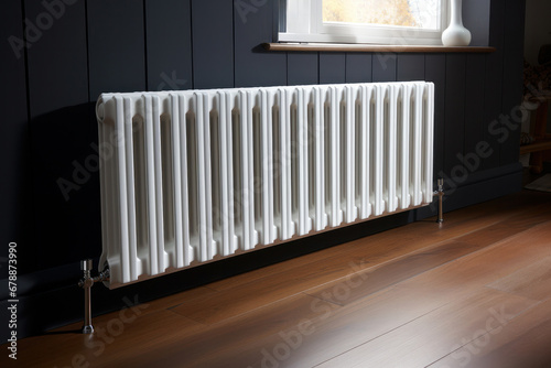 Wallpaper Mural Radiator heating in home interior. Torontodigital.ca