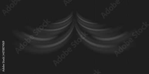 Stream of fresh wind png. Imitation of the exit of cold air from the air conditioner.