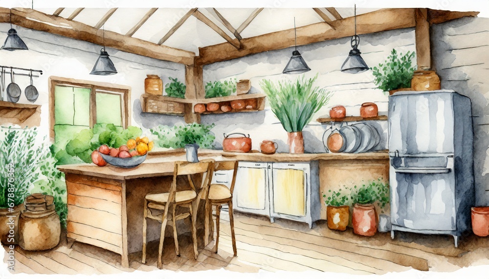 A farmhouse kitchen A farmhouse kitchen