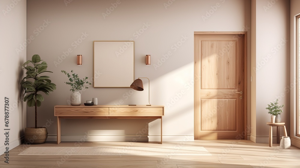 Fototapeta premium Modern Entrance Hall Interior Design