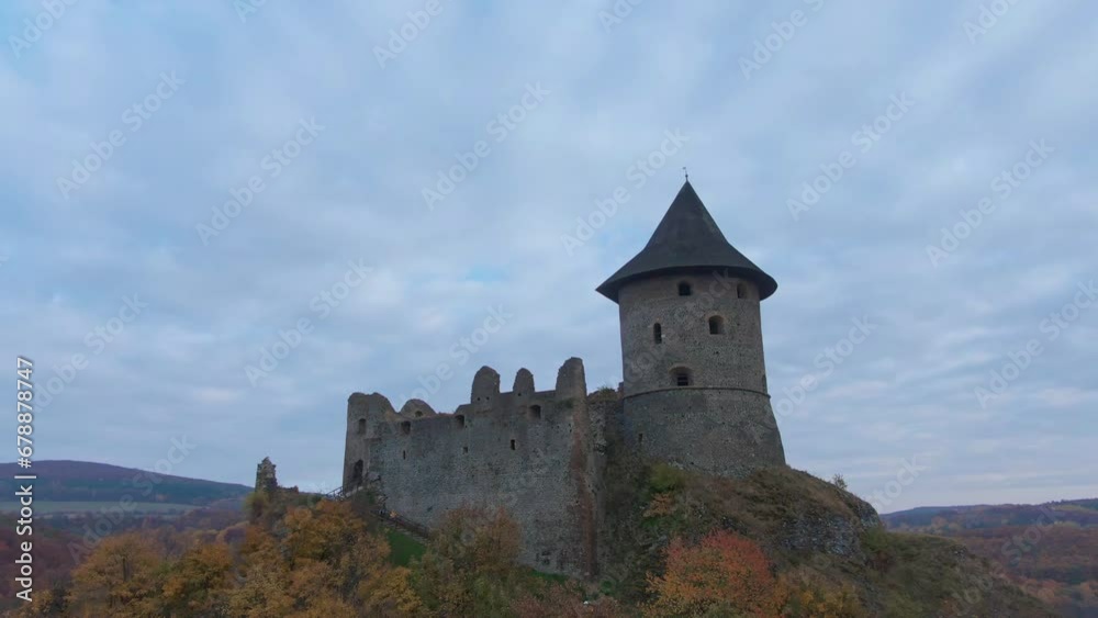 Beautiful Drone video of Holloko Castle in Autumn, Hungary Beautiful Drone video of Holloko Castle in Autumn, Hungary