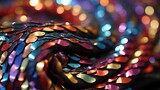 piece of fabric in holographic sequins shimmeing uhd wallpaper