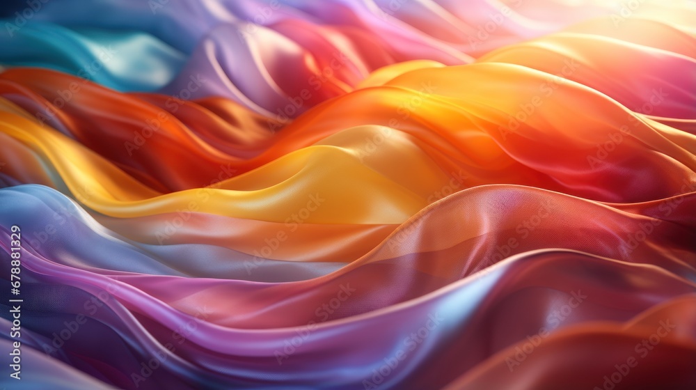 Fototapeta premium fabric in watercolor stripe uhd wallpaper
