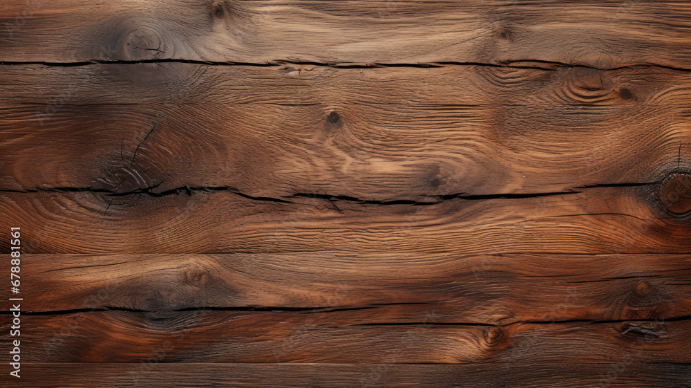 Naklejka premium Natural and rustic seamless wooden texture background