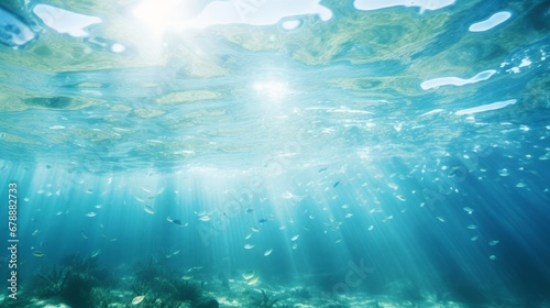 Magical underwater background © BraveSpirit