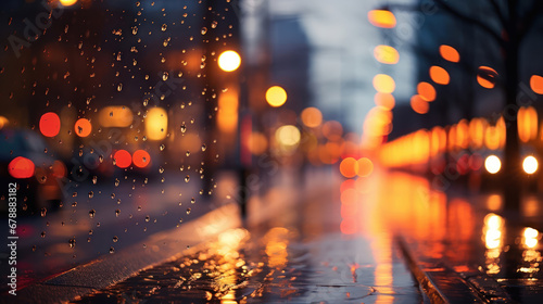 The city's heartbeat softened by the gentle art of bokeh