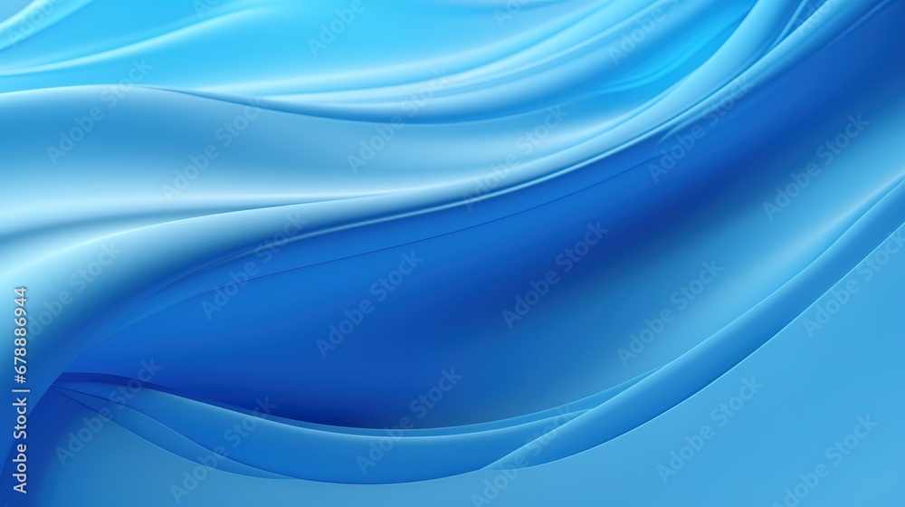 Fototapeta premium 3D Abstract Blue Background